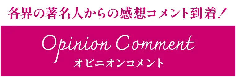 オピニオンコメントページへ